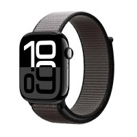 Crong Nylon - Pasek sportowy do Apple Watch 44/45/46/49 mm (Night Grey) 