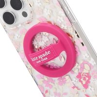 Kate Spade New York Magnetic Loop Grip - Uchwyt MagSafe na palec (Pom Pom Pink) 