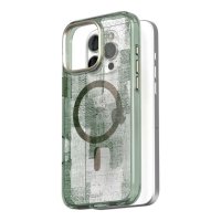 Moshi iGlaze MagSafe - Etui iPhone 16 Pro (Sunlit Green) 
