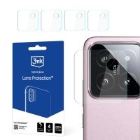 3mk Lens Protection - Szkło na obiektyw aparatu Xiaomi 14 (4 zestawy) 