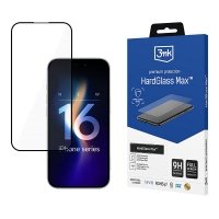 3mk HardGlass Max - Szkło hartowane do iPhone 16 Pro Max (Czarny) 