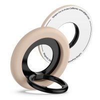 Spigen Nano Pop MagSafe Phone Ring - Magnetyczny uchwyt na palec z funkcją podstawki (Coconut Beige) 