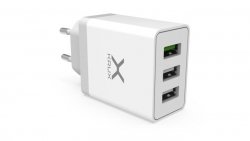 Krux Ładowarka sieciowa 3xUSB