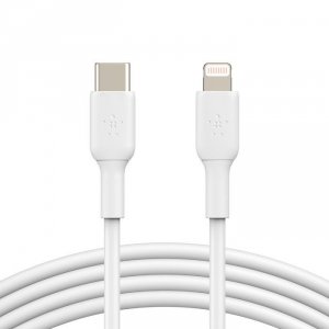 Belkin Kabel BoostCharge USB-C do Lightning 1m biały