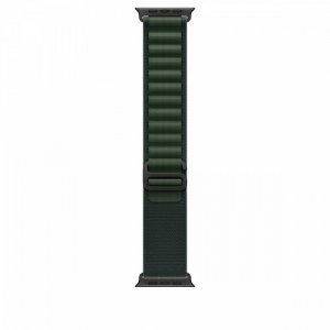 Apple Opaska Alpine w kolorze ciemnozielonym do koperty 49 mm - rozmiar M - elementy z tytanu w kolorze czarnym