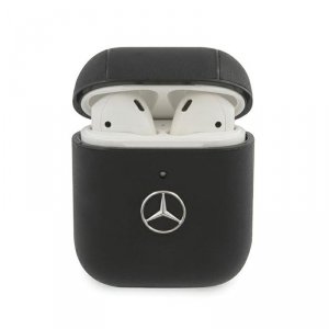 Mercedes Electronic Line - Etui AirPods 1/2 gen (czarny)