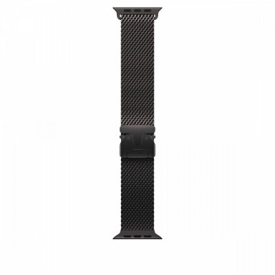Apple Bransoleta mediolańska z tytanu w kolorze czarnym do koperty 49 mm - rozmiar L