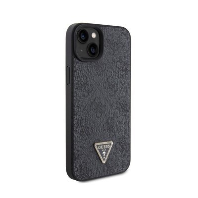 Guess Crossbody 4G Metal Logo - Etui iPhone 15 Plus (czarny)