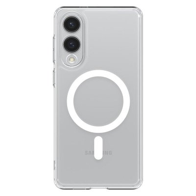 Spigen Ultra Hybrid Mag MagSafe - Etui do Samsung Galaxy S25 Edge (Clear / White)