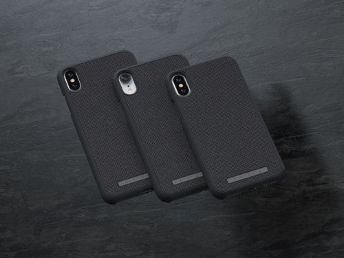Nordic Elements Original Idun - Materiałowe etui iPhone Xs Max (Dark Grey)