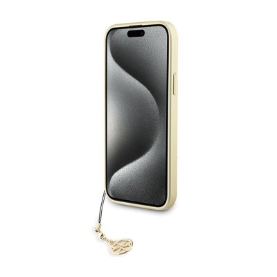 Guess 4G Charms Collection - Etui iPhone 15 Pro Max (szary)