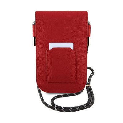 Hello Kitty Leather Hiding Kitty Cord - Torebka crossbody na telefon (czerwony)
