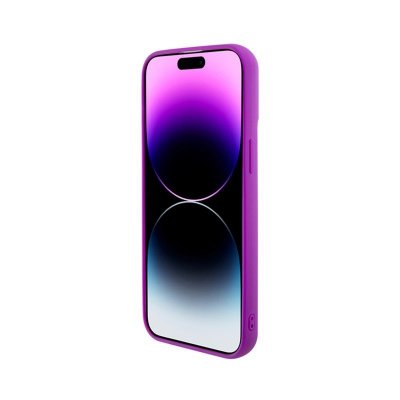 Guess Disco Metal Script - Etui iPhone 15 Pro Max (fuksja)