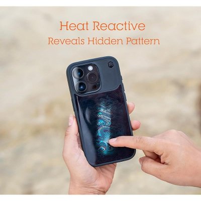 STM Reveal Warm MagSafe - Etui iPhone 15 Pro (Black Realm)