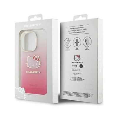 Hello Kitty IML Gradient Electrop Kitty Head - Etui iPhone 13 Pro (różowy)