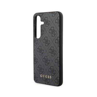 Guess 4G Metal Gold Logo - Etui Samsung Galaxy S24 (czarny)