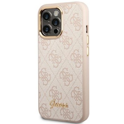 Guess 4G Metal Camera Outline Case – Etui iPhone 14 Pro Max (Różowy)