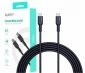 AUKEY CB-SCC241 silikonowy kabel USB-C - USB-C | 1m | 5A | 240W PD 