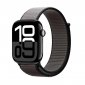 Crong Nylon - Pasek sportowy do Apple Watch 44/45/46/49 mm (Night Grey) 