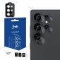 3mk Lens Protection Pro - Szkło na obiektyw aparatu Samsung Galaxy S25 Ultra (Czarny) 