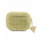 Guess Rhinestone Triangle Charm - Etui AirPods 1/2 gen (złoty) 