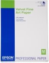 Epson Velvet Fine Art Paper, artystyczny papier, aksamitny, biały, A2, 260 g/m2, 25 szt., C13S042096, atrament