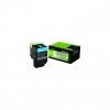 Toner Lexmark 80C2XC0. cyan. 4000s. return. extra duża pojemnośÄ‡. Lexmark CX510de. CX510dhe. CX510dthe 80C2XC0