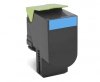 Toner Lexmark 70C2XC0, cyan, 4000s, return, extra duża pojemnośÄ‡, Lexmark CS510de, CS510dte 70C2XC0