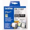 Etykiety Brother na CD 58mm. biała. rolka folii. 100 szt.. DK11207. do drukarek typu QL DK11207
