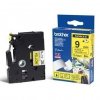 Taśma Brother TZEFX621. czarny druk/żółty podkład. laminowane. 8m. 24mm. flexibilnĂ­ TZEFX621