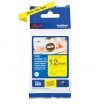 Taśma Brother TZE-631S, czarny druk/żółty podkład, laminowane, 4m, 12mm