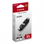 Canon oryginalny wkład atramentowy / tusz PGI550BK XL. black. 22ml. 6431B001. high capacity. Canon Pixma 7250. MG5450. MG6350 6431B001