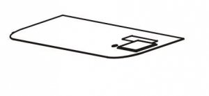 Części / ZEBRA / Nameplate, GX420t with LCD  (Thermal Transfer) 105934-068 