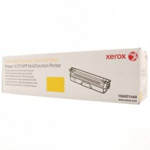 Xerox oryginalny toner 106R01468, yellow, 2600s, Xerox Phaser 6121MFP, O
