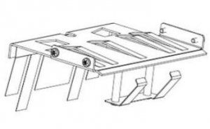 Zebra części / Kit, Cover Plate Assy P1014138 