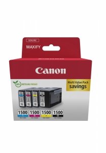 Tusz Canon PGI-1500 BK/C/M/Y MULTI, 9218B006, CMYK, 400/3*300s