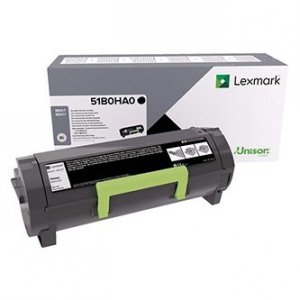 Lexmark oryginalny toner 51B0HA0, black, 8500s, high capacity, Lexmark MS417dn, MX417de 51B0HA0