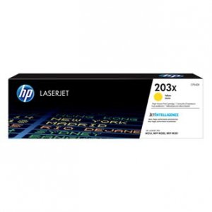 Toner CF542X, yellow, 2500s, HP 203X, high capacity, HP Color LaserJet Pro M254dw, nw, M280nw, O