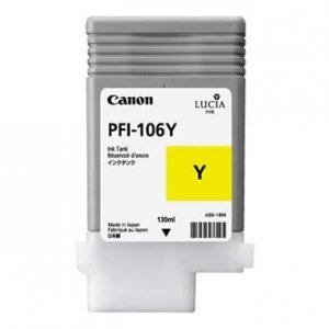 Canon oryginalny Wkład atramentowy / tusz PFI-206Y. yellow. 300ml. 5306B001. ploter iPF-6400.iPF-6450 5306B001