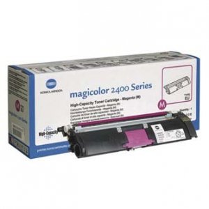 Toner Konica-Minolta A00W232. magenta. 4500s. 1710-5890-06. z hologramem. Konica Minolta Magic Color 2400. 2430. 2450. A00W232 hol.