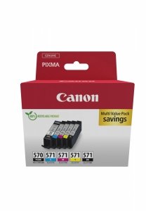 Tusz Canon / Zestaw PGI570/CLI-571 PGBK/C/M /Y/BK Multi 0372C006