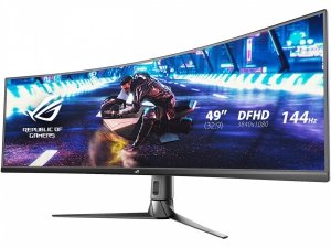 Monitor 49 XG49VQ VA 32:9 (3840 x 1080) ROG Strix 144Hz 4ms 1200nit 125% sRGB HDR400 HDMI DP USB B 2xUSB3.0 GŁOŚNIK
