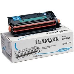 Toner Lexmark 10E0040, cyan, 10000s