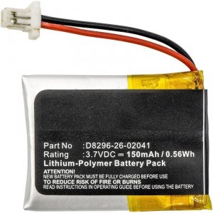 Części / CoreParts / zamiennik / CMOS Battery for OptiCon 0.5Wh Li-Pol 3.7V 150mAh  Black, H15, H-15a, H-15AJ, H-15b, H-25, H-25 1D, H-25 2D, PX25, PX35