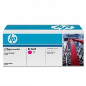 HP oryginalny toner CE273A. magenta. 15000s. 650A. HP LaserJet CP5525n. CP5525dn. CP5525xh CE273A