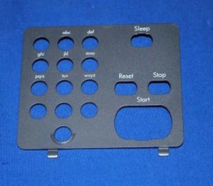 Części / HP / Kit Control Panel Overlay Es CB472-60109, Front panel 