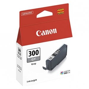 Canon oryginalny tusz / tusz PFI300GY, grey, 14,4ml, 4200C001, Canon imagePROGRAF PRO-300