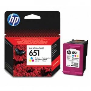HP oryginalny Wkład atramentowy / tusz 651 Tri-colour C2P11AE#BHK