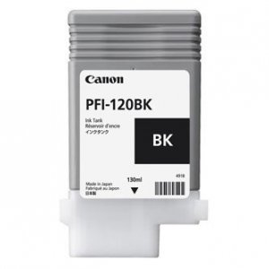 Canon oryginalny tusz PFI120BK, black, 130ml, 2885C001, Canon TM-200, 205, 300, 305 2885C001