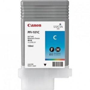 Canon oryginalny wkład atramentowy / tusz PFI101 C. cyan. 130ml. 0884B001. ploter iPF-5000 0884B001
